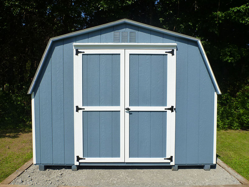 ted's shed used 12' x 10' - hip style metal roof - for