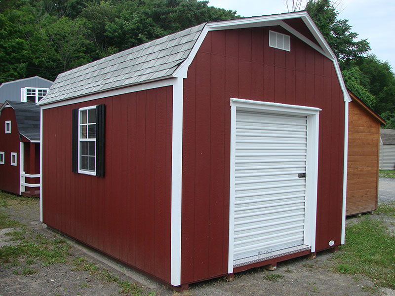 custom outdoor apex metal garden shed / carport , nature