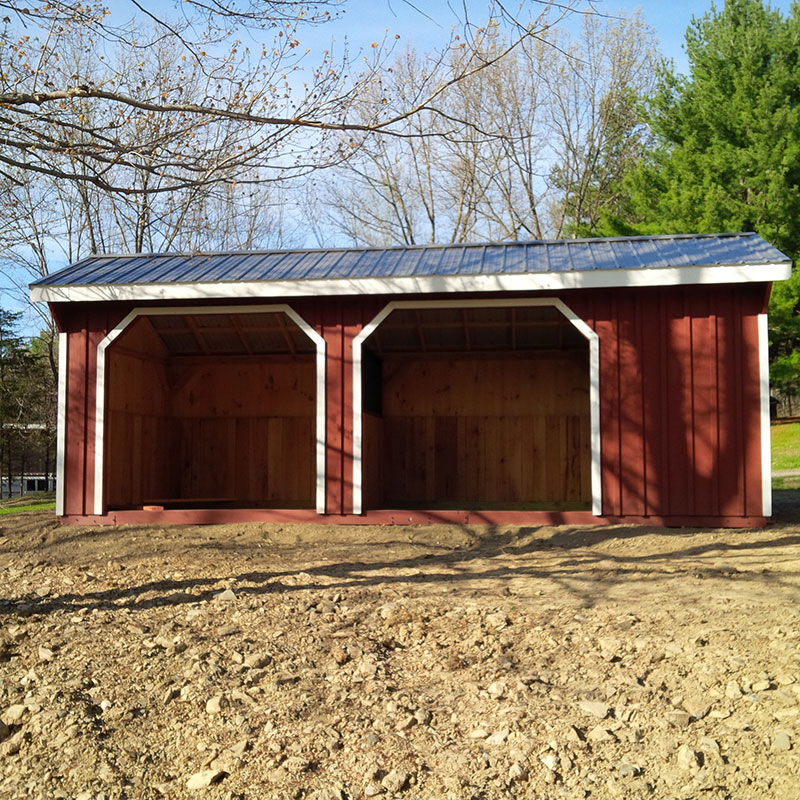 run-in sheds – the barn raiser