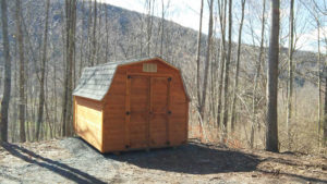 8x12 Cedar Mini Barn