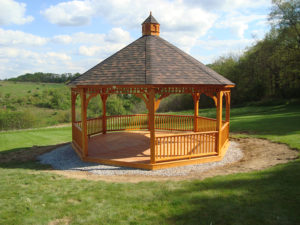 20' Octagon With Cathedral Roof